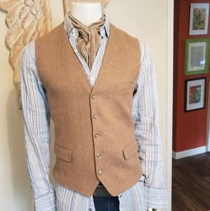 MEN'S  JOSEPH ABBOUD HOUNDSTOOTH VEST